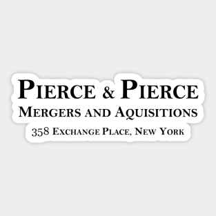 Mergers and Acquisitions logo, N.Y. Sticker